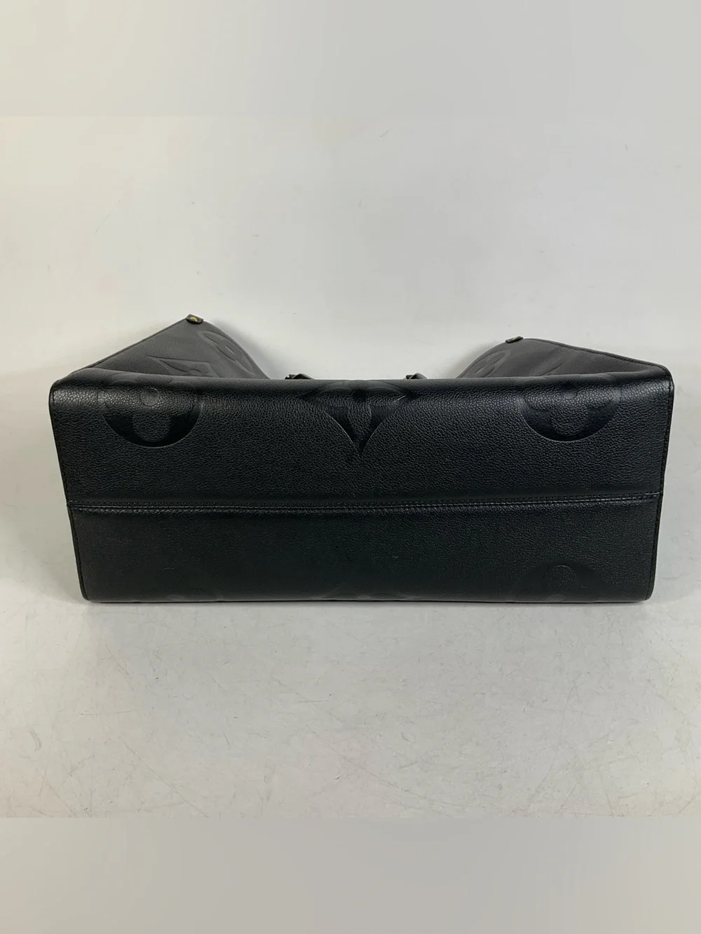 Louis Vuitton OnTheGo GM Monogram Empreinte Black Leather Tote
